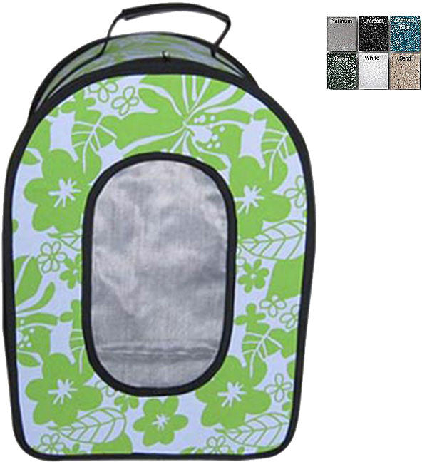 A&e Cage Hb1506s Green 14.5" X 10.5" X 7" - Soft Sided Travel Carrier - Small Green