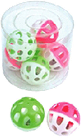 A&e Cage Hb41926 Tube Of 36 Small Round Rattle Ball Bird Toy