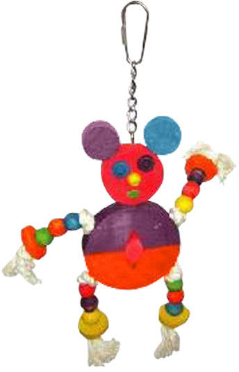 A&e Cage Hb46352 The Crazy Wooden Mouse Bird Toy