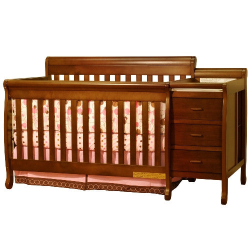 Afg Athena Kimberly Convertible Crib And Changer Combo In Espresso 518e