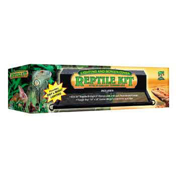 10 Gallon Lighting & Screen Cover Reptile Kit
