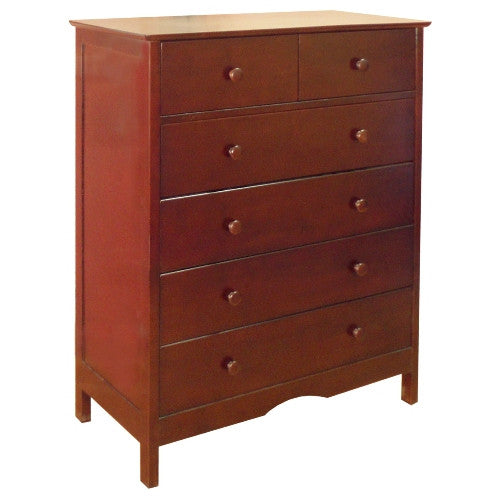 Afg Athena Molly 6 Drawer Dresser In Cherry 860c