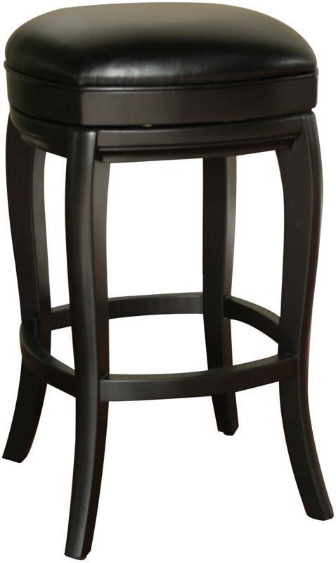 American Heritage Billiards 126903blk-l50 Transitional Counter Stool