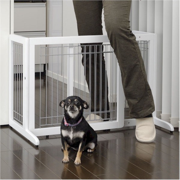 Cool Breeze Freestanding Pet Gate - Small Regular