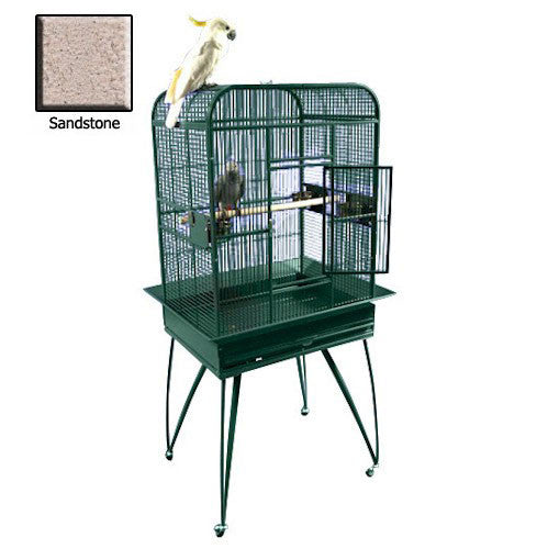 Small Playtop Bird Cage - Sandstone