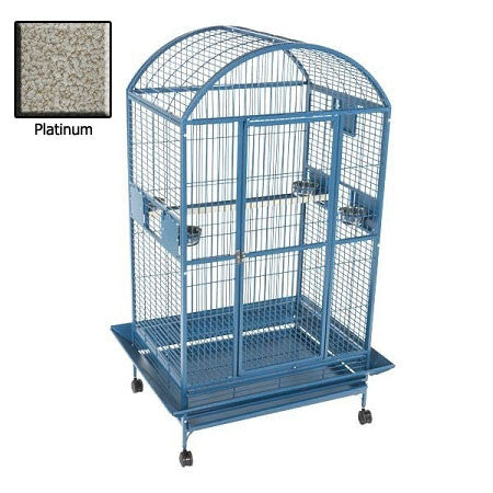 Amazon Dome Top Bird Cage - Platinum