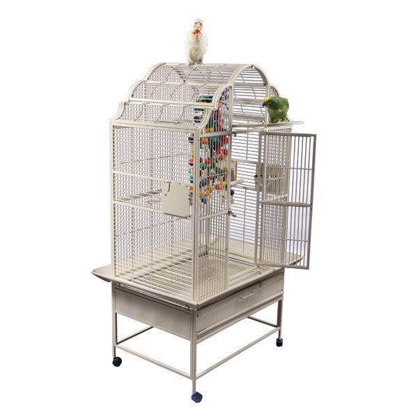 Victorian Scalloped Top Bird Cage