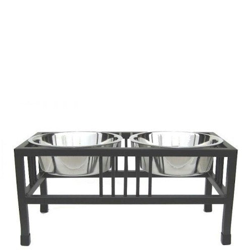 Baron Double Raised Dog Feeder - Small