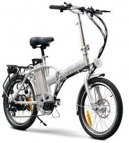 Ewheels Ew 450 S Folding Bike- Silver