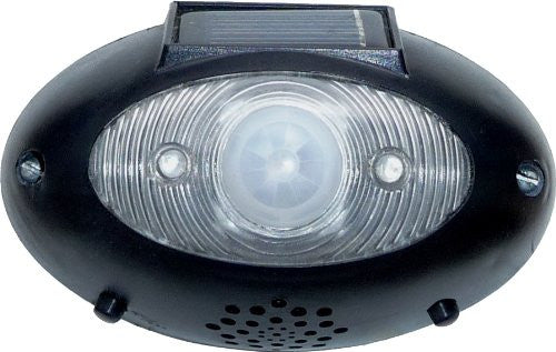 Eyewatch Outdoor Wireless Solar Security Motion Alarm Detector - Black Set Of 1