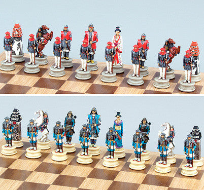 Fame 5905 Samurai Warrior Chess Set Pieces