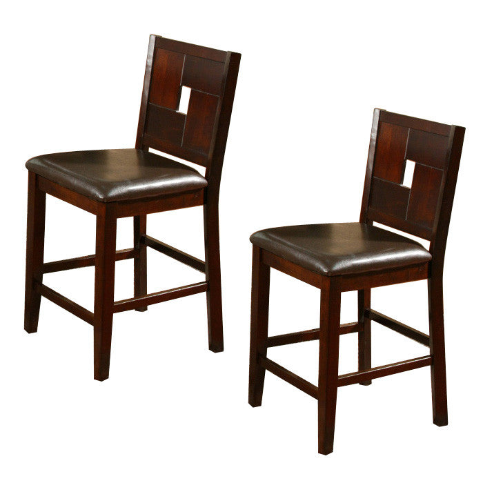 Alpine 2x552-02 Counter Height Pub Chair Set Of 2