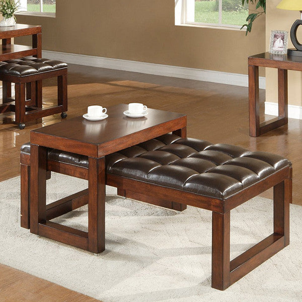 Alpine 497-00 Ottoman W/ Sliding Table