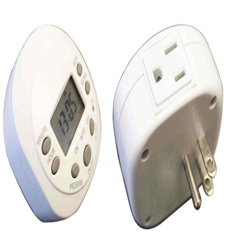 Amba Products Atw-p24 Programmable Plug-in Timer - White