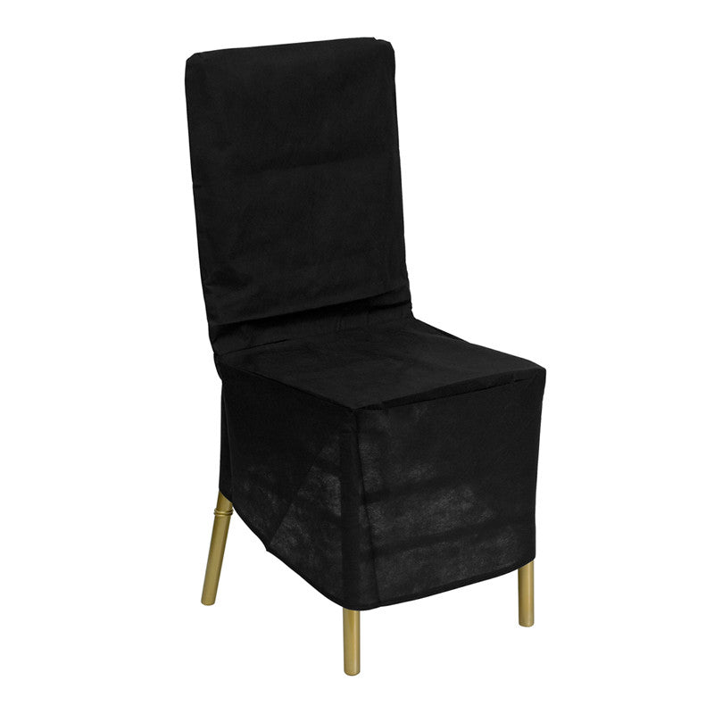 Black Fabric Chiavari Chair Storage Cover Le-cover-gg By Flash Furniture