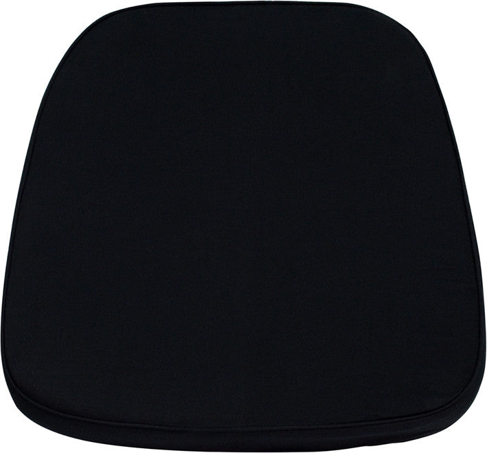 Black Chiavari Chair Cushion For Wood / Resin Chiavari Chairs Le-l-c-black-gg By Flash Furniture