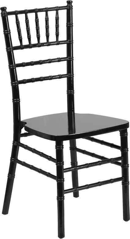 Flash Furniture Xs-black-gg Flash Elegance Black Wood Chiavari Chair