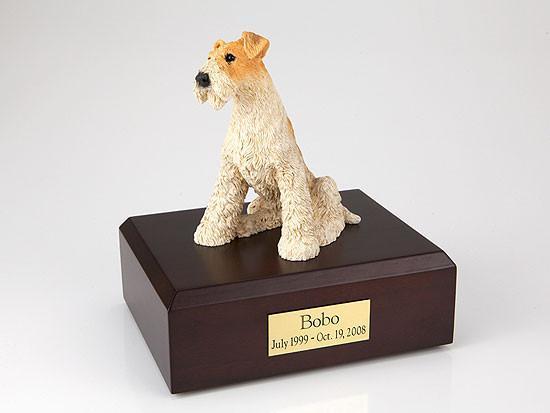 Fox Terrier Tr200-255 Figurine Urn