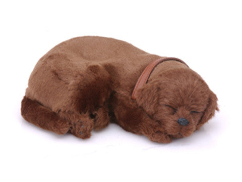 Furry Animal Kingdom Handmade Synthetic Breathing Dog - Chocolate Labrador Db900