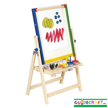 Guidecraft 4-in-1 Flipping Floor Easel