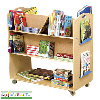 Guidecraft School Library Cart