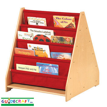Guidecraft 2 Sided Canvas Book Display