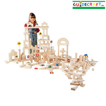 Guidecraft Classroom Unit Blocks 390 Pcs.