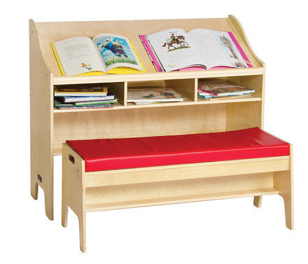 Guidecraft G6304 Study Center With Bench