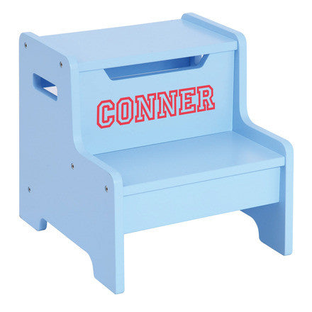 Guidecraft G87606 Expressions Step Stool: Light Blue