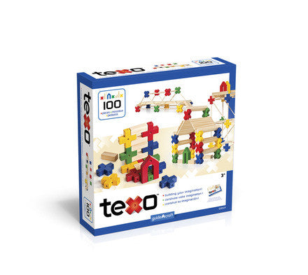 Guidecraft G9501 Texo™ 100 Piece Set