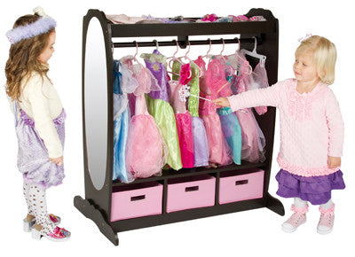 Guidecraft G98099 Dress Up Storage Espresso