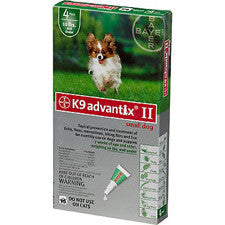 K9 Advantix Ii For Dogs Up To 10 Lbs, Green 4 Pack
