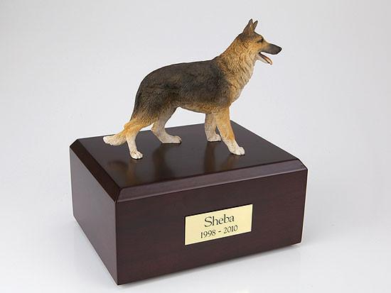 German Shepherd Standing Tr200-101 Figurine Urn