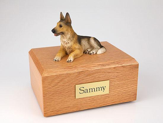 German Shepherd Tr200-099 Figurine Urn