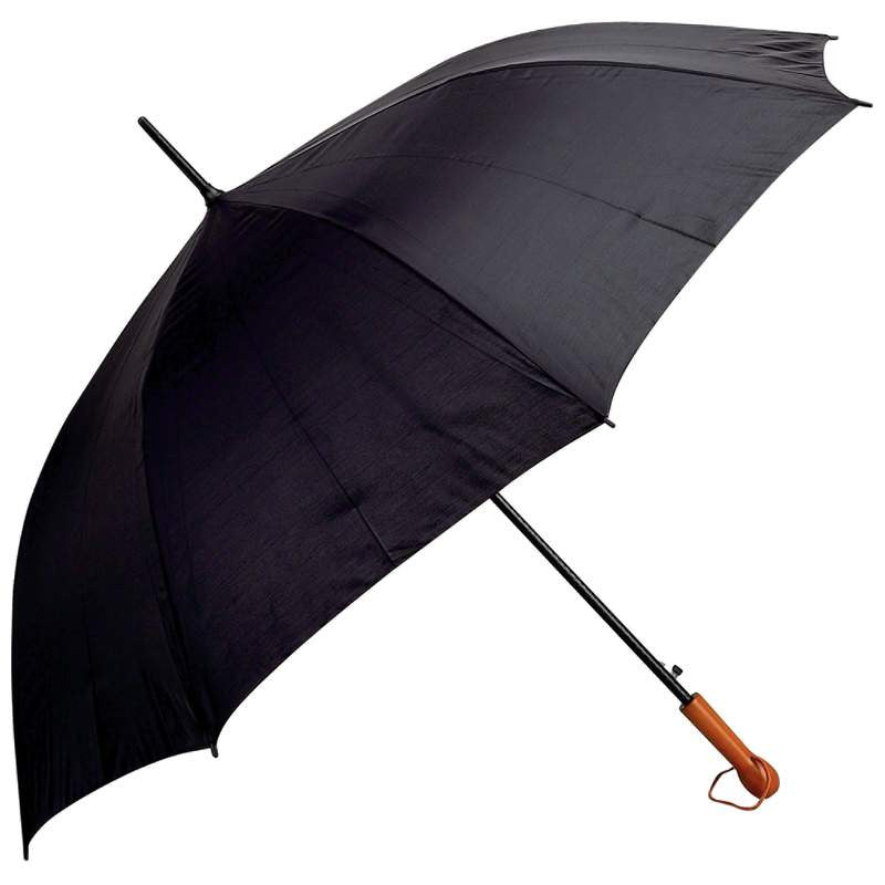 All-weather Elite Series 60" Black Auto Open Golf Umbrella