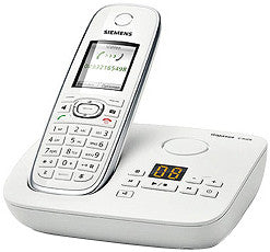 Siemens Gigaset C595 Dect 6.0 Cordless Phone W/ Digital Answering System - White Gigaset-c595