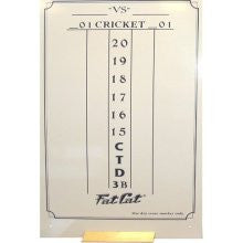 Fat Cat 41-0301 Large Cricket Dry Erase Scoreboard