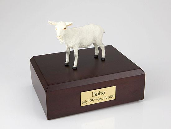 Goat White Tr200-1001 Figurine Urn