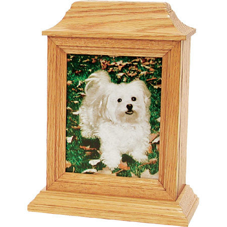 Hanover Series Pet Urns (light Oak Finish)