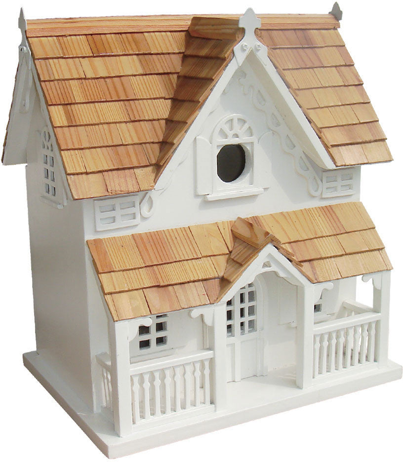 Classic Series Gingerbread Cottage With Bracket By Home Bazaar (hb-2038s)