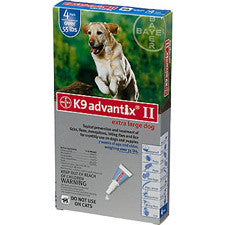 K9 Advantix Ii >55 Lbs. Blue - 4 Pack