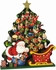 Advent Calendars Santa & Tree Advent By Home Bazaar (hb-8007s)