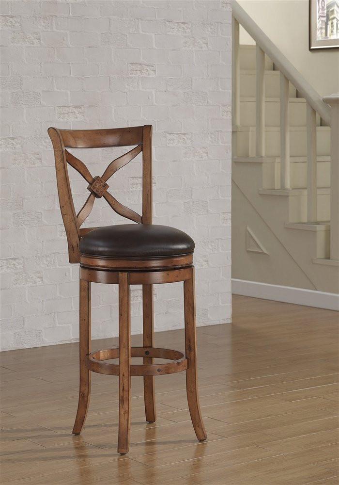 American Woodcrafters B2-201-34lsu Provence Tall Bar Stool