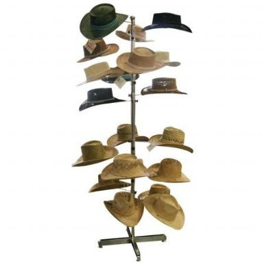 B&f System Gfhatdsp Casual Outfitters Floor Display Hat Rack