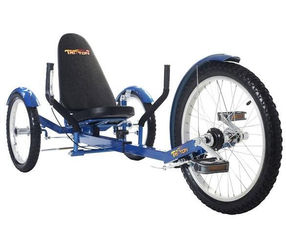 Triton Mobo 16" Three-wheeled Cruiser Blue