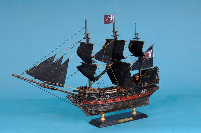 Handcrafted Model Ships Caribbean-pirate-lim-15 Caribbean Pirate Ship Limited 15"