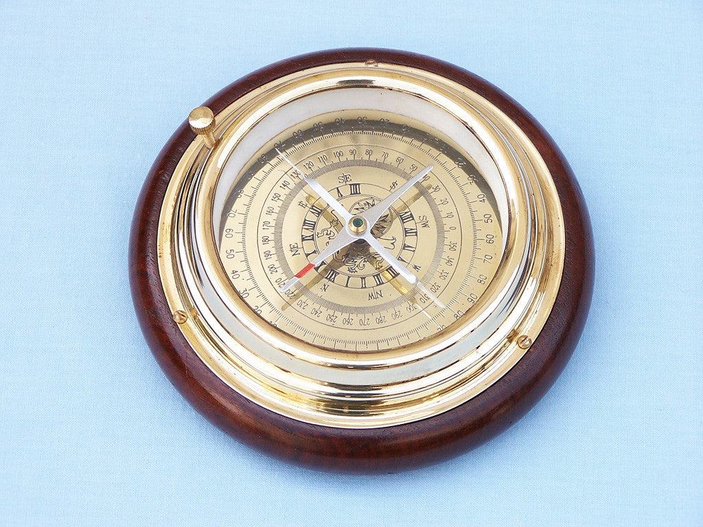 Brass Navigator Desktop Compass 6"
