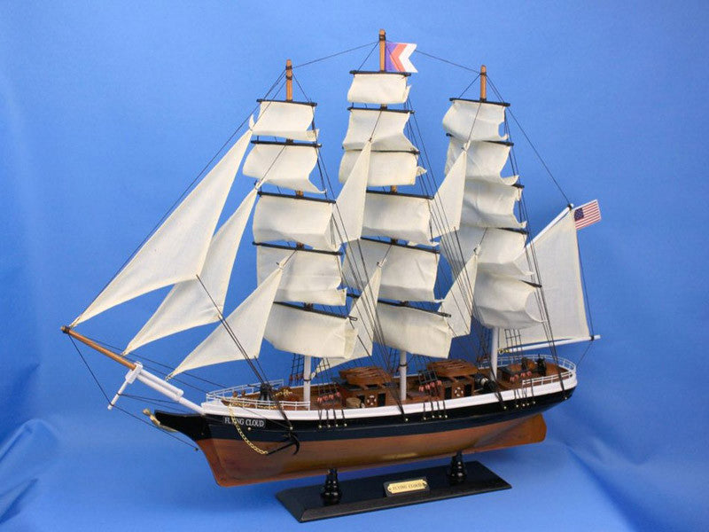 Handcrafted Model Ships Flying-cloud-30r Flying Cloud 30"
