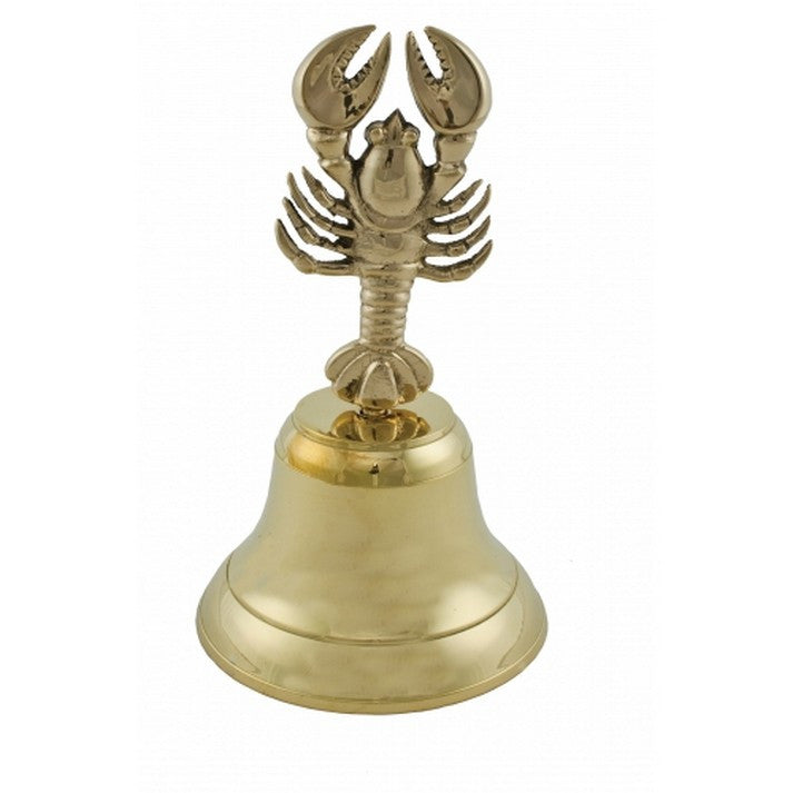 Handcrafted Model Ships Md-094 Solid Brass Lobster Bell 7"