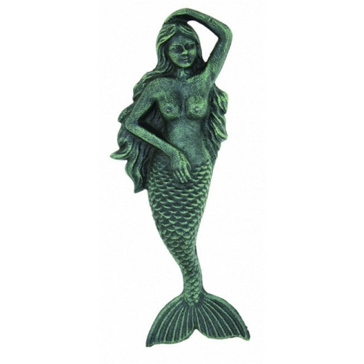 Handcrafted Model Ships Md-127v Seaworn Cast Iron Mermaid 11"